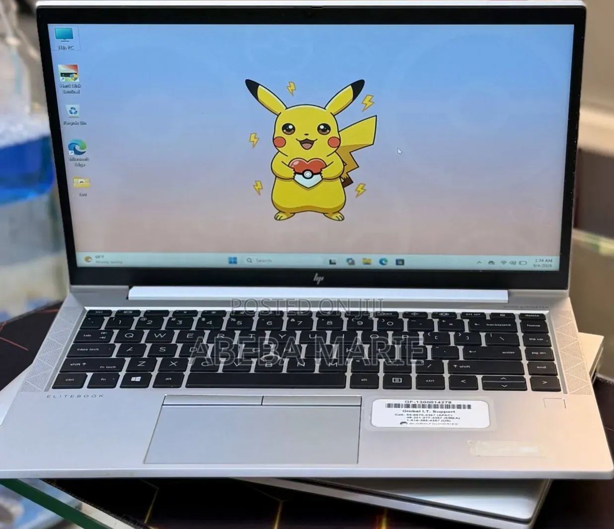 New Laptop HP EliteBook 845 G8 16GB AMD Ryzen 5 SSD 512GB