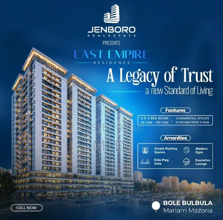 3bdrm Apartment in Jenboro ..Begze Gbu, Bole for sale