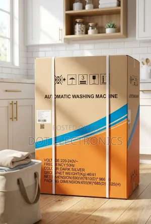 Automatic Washing Machine - Dark Silver 