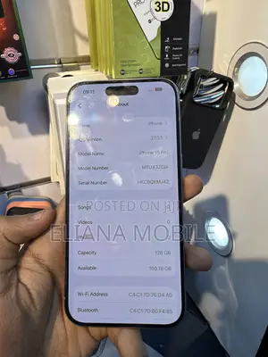 Apple iPhone 15 Pro 128 GB Silver