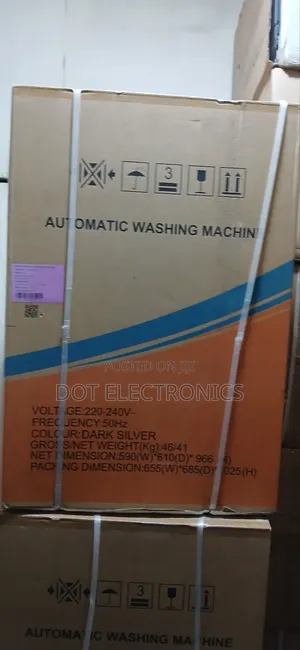 Automatic Washing Machine - Dark Silver 