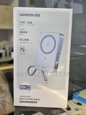 UGREEN MagFlow 10000mAh Magnetic Wireless Power Bank