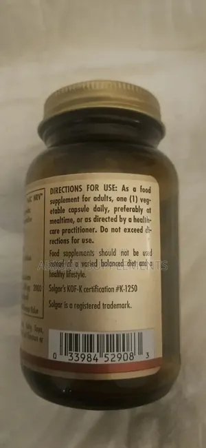 Original Solgar Vitamin D3 (4000 IU) 120 Capsules