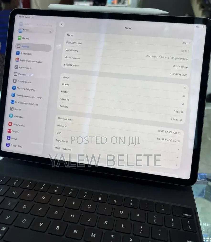 New Apple iPad Pro 13 (2024) 256 GB Gray