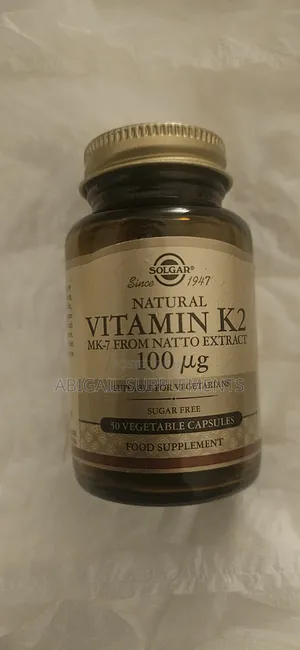 Original Solgar Natural Vitamin K2 50 Capsules