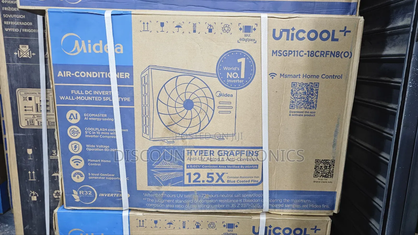 Midea Unicool+ 1.5 HP Inverter Split-Type Air Conditioner