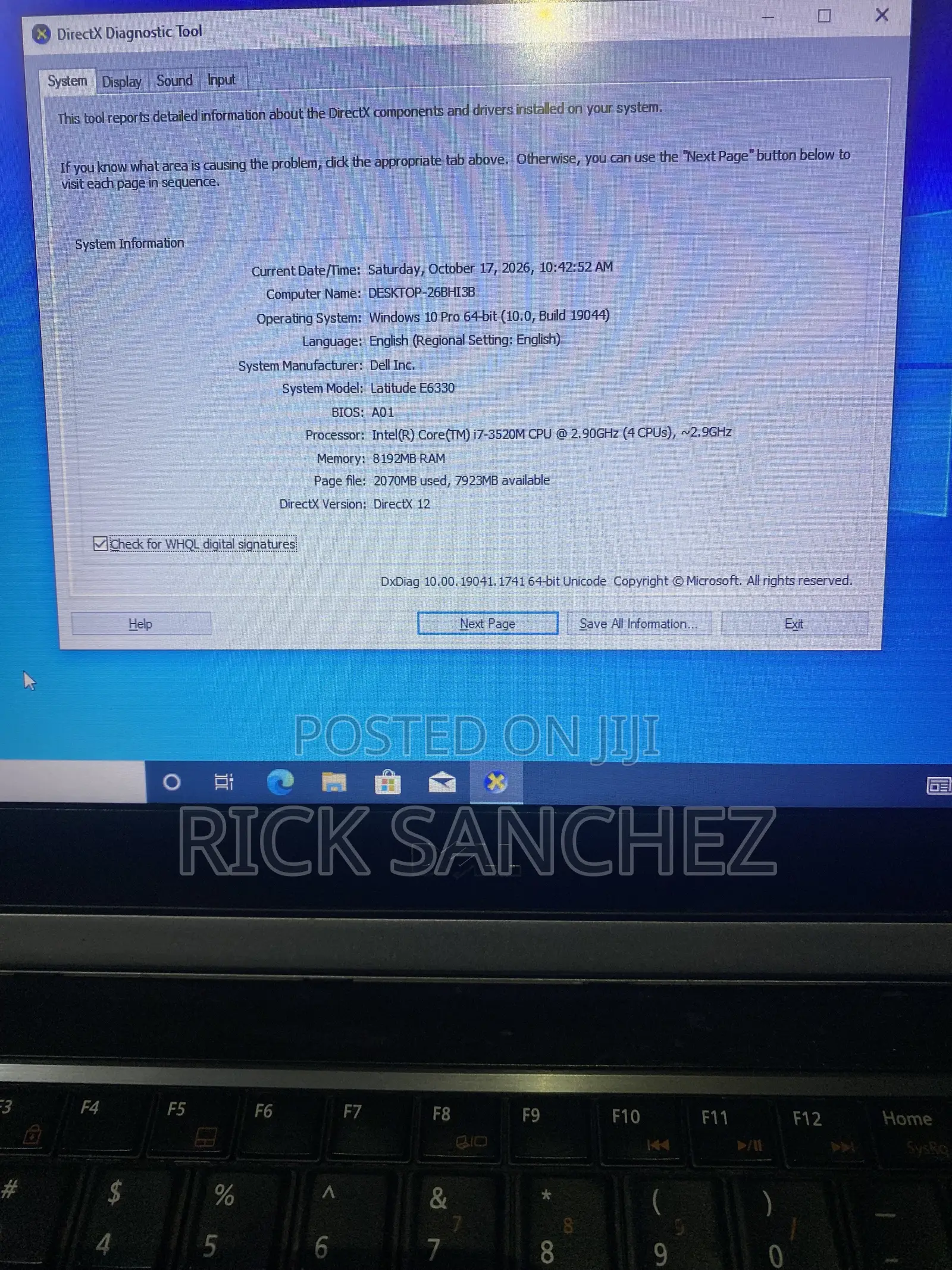 Laptop Dell Latitude E6330 8GB Intel Core i7 HDD+SSD 640GB