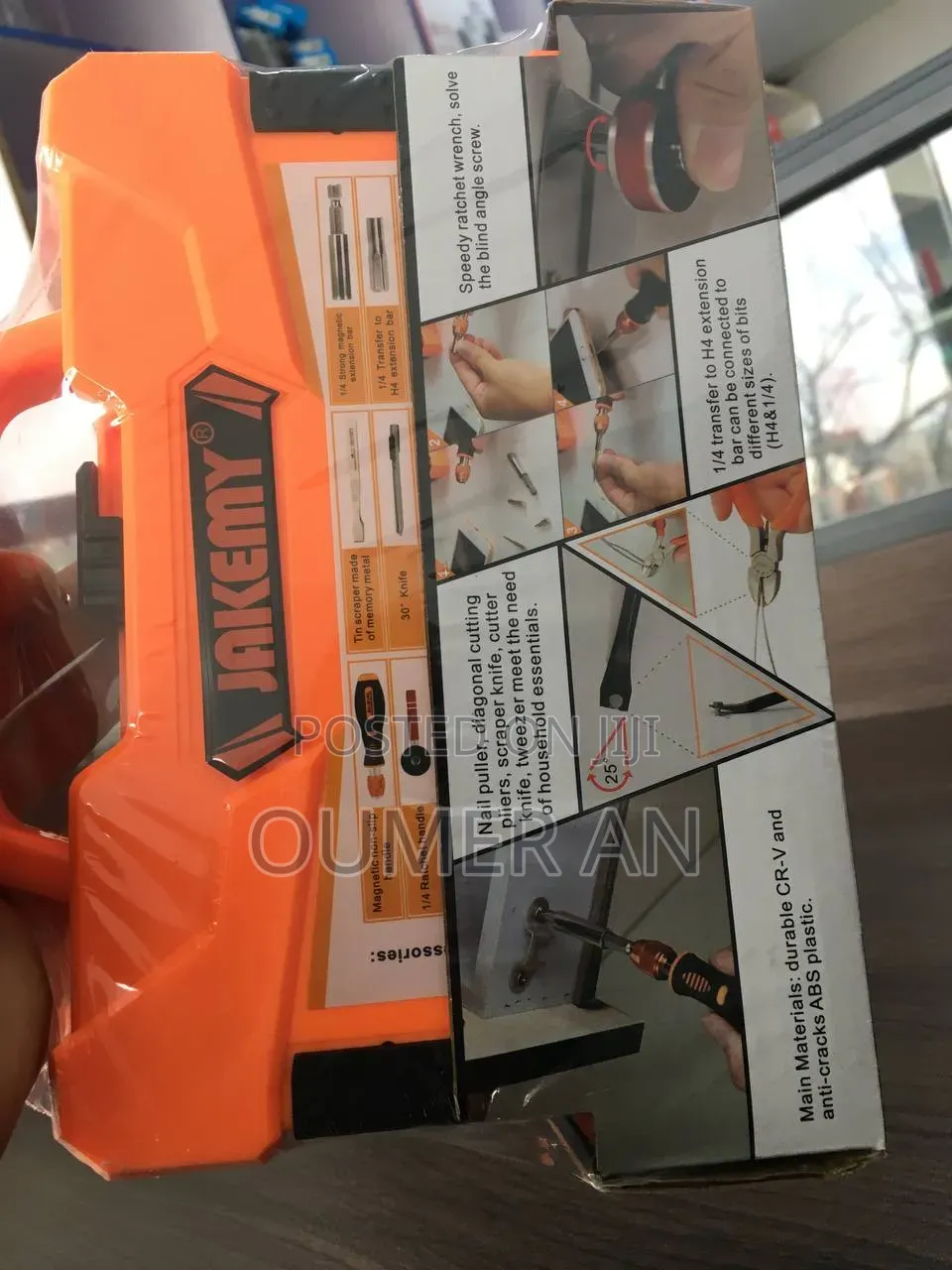 Jakemy Household Maintenance Tool Kit