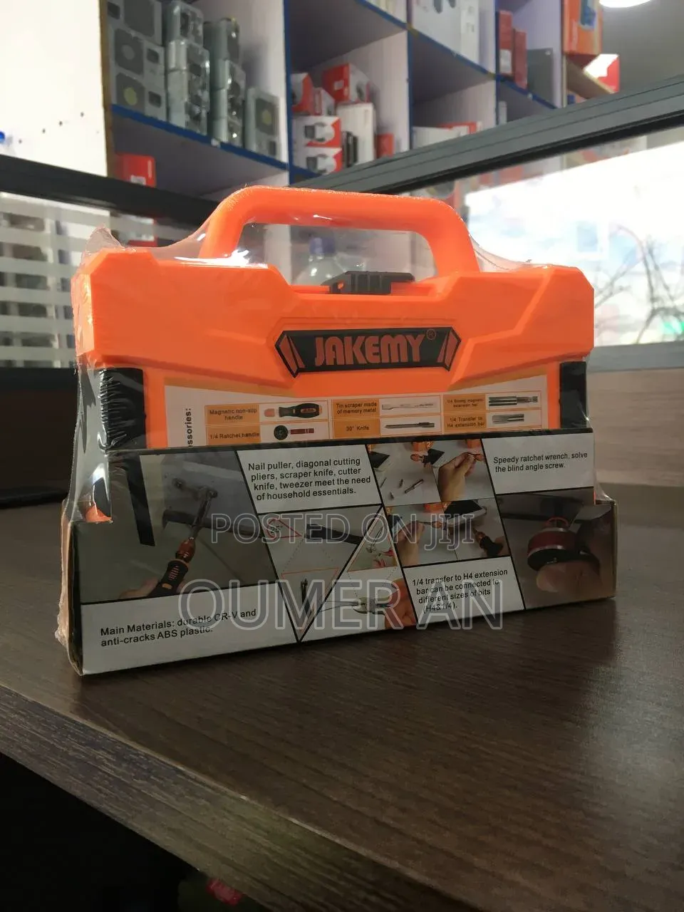 Jakemy Household Maintenance Tool Kit