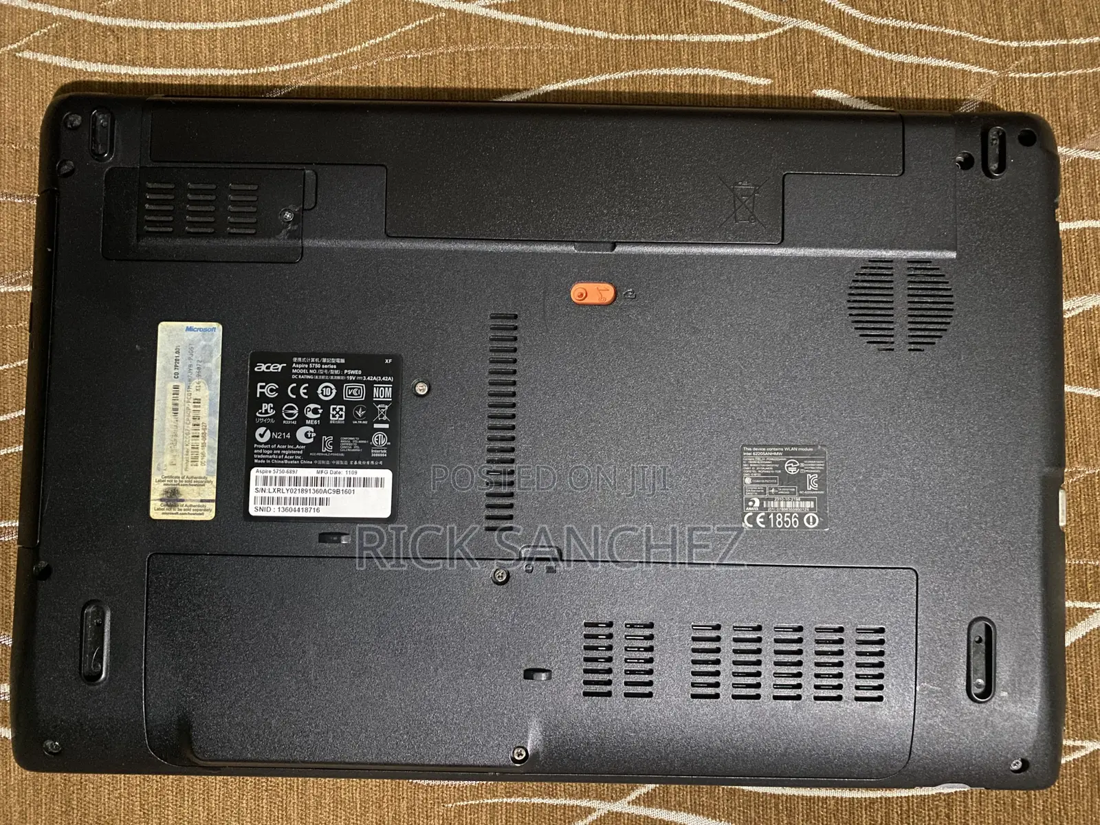 Laptop Acer Aspire 5750 6GB Intel Core i5 HDD 500GB