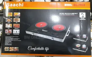 Saachi Digital Touch Stove > ሳቺ ባለ 2 ተች ስቶቭ