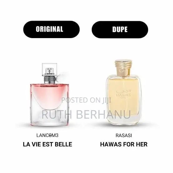 Hawas for Her Dupe for Lancome La Vie Est Belle