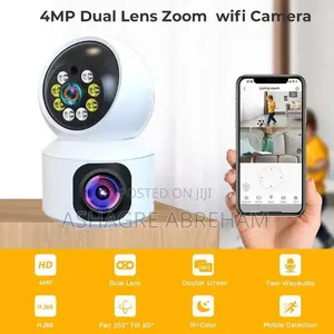 Dual Lens 4G CCTV Camera