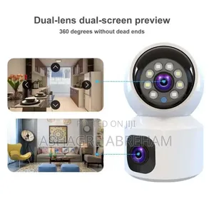 Dual Lens 4G CCTV Camera