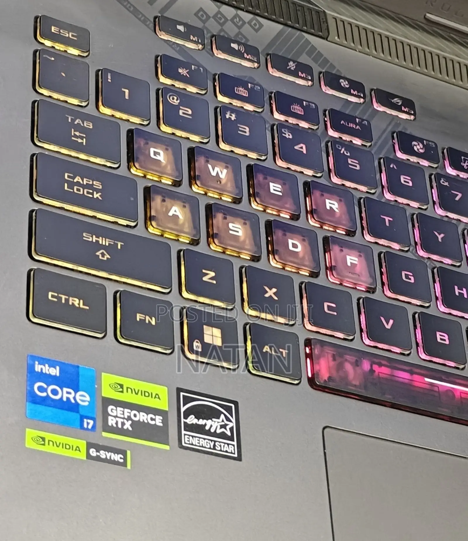 New Laptop Asus ROG Strix G15 16GB Intel Core i7 SSD 1T