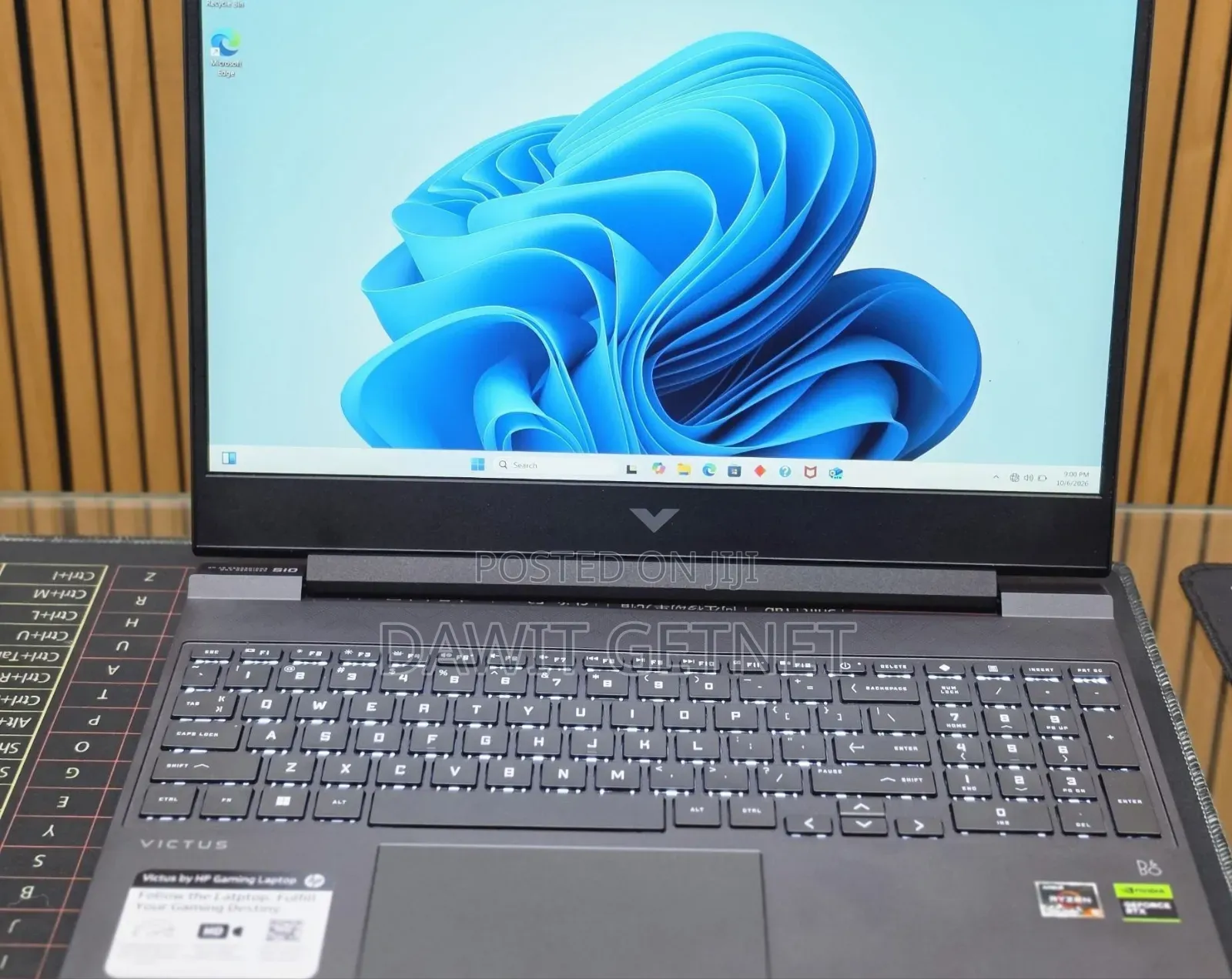 New Laptop HP Victus 15 8GB AMD Ryzen 5 SSD 512GB