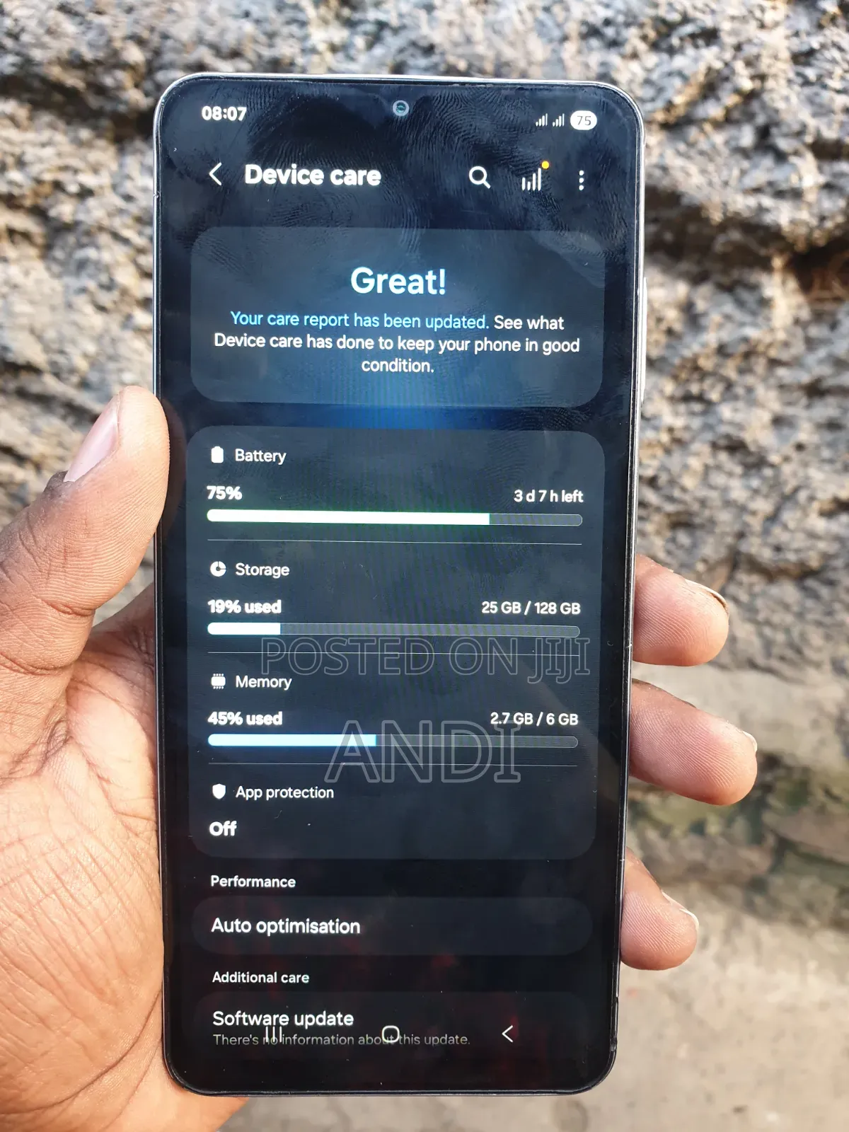 Samsung Galaxy A06 128 GB Gray
