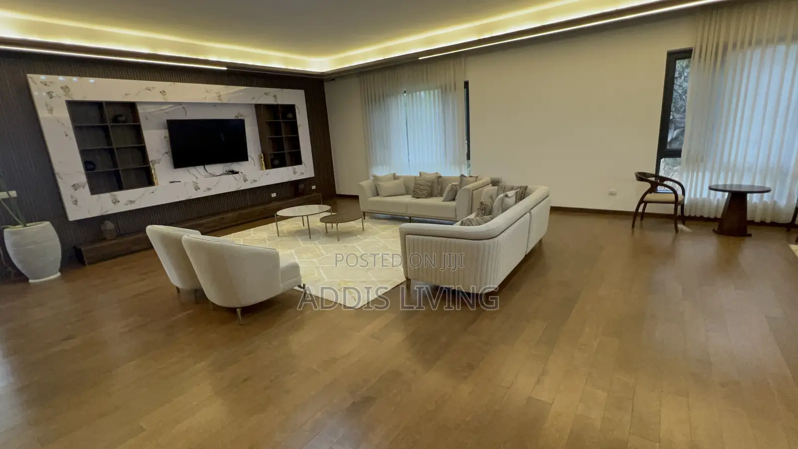 Furnished 6bdrm Villa in Bole for rent
