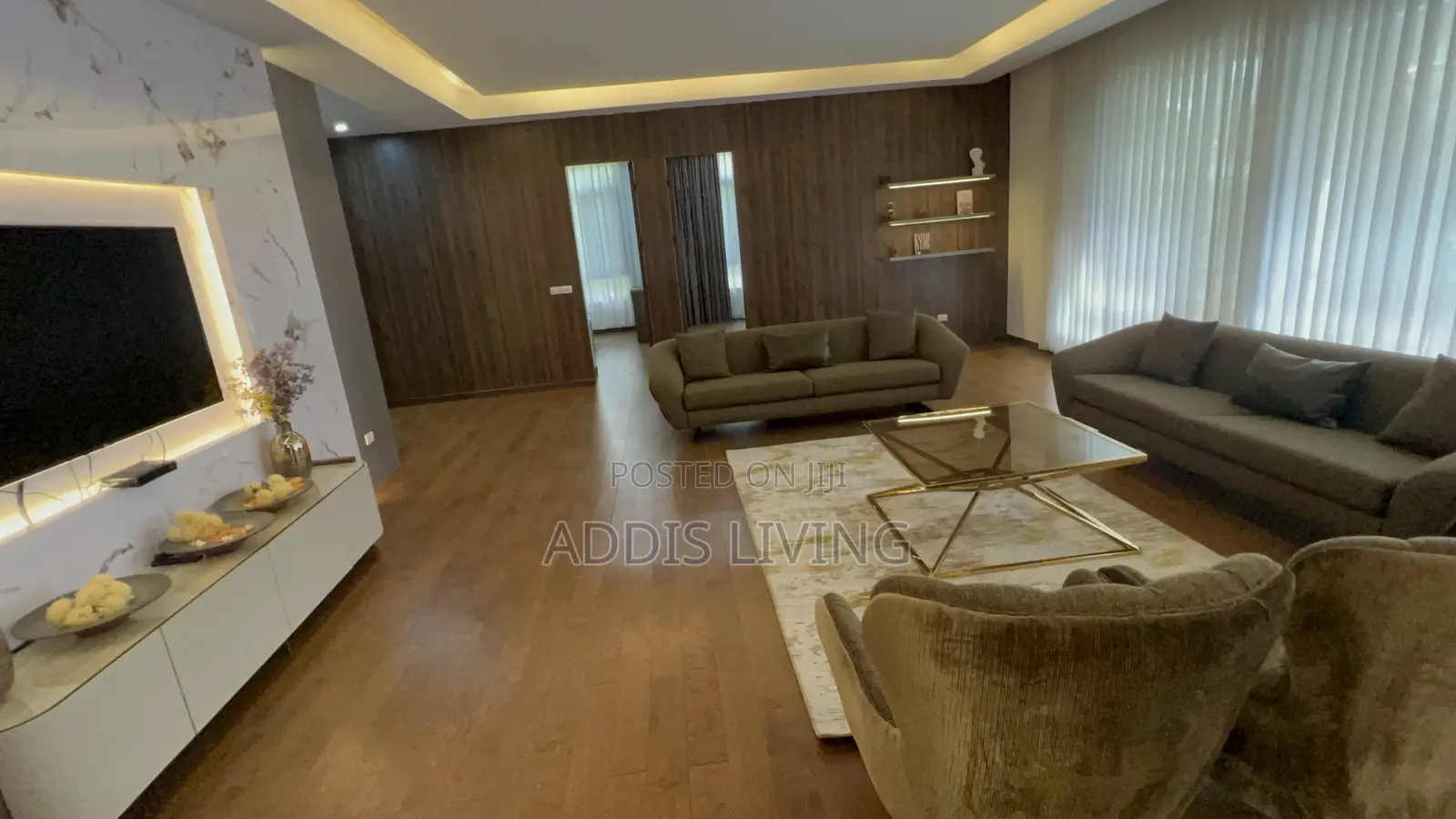 Furnished 6bdrm Villa in Bole for rent