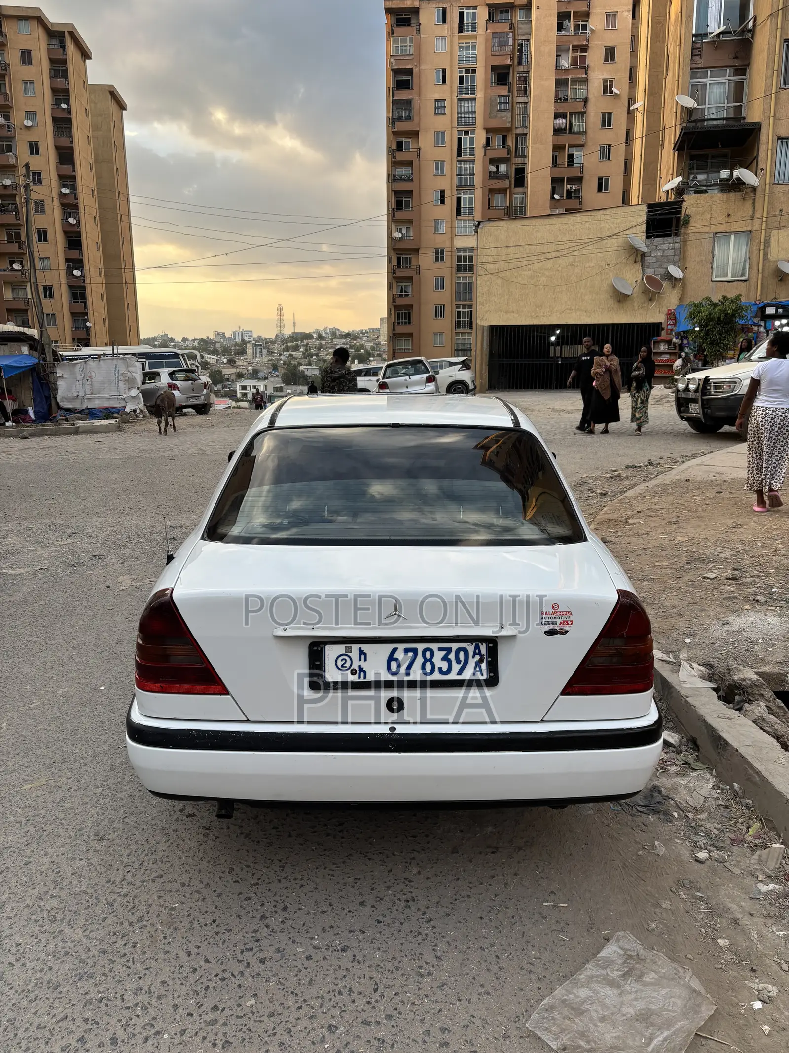 Mercedes-Benz C180 1996 White