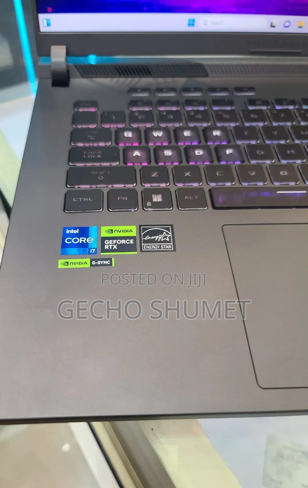 New Laptop Asus ROG Strix G16 16GB Intel Core i7 SSD 1T