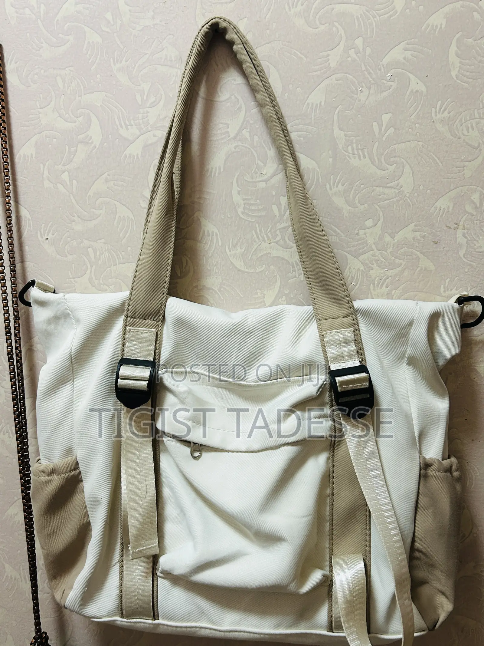 White Tote Bag