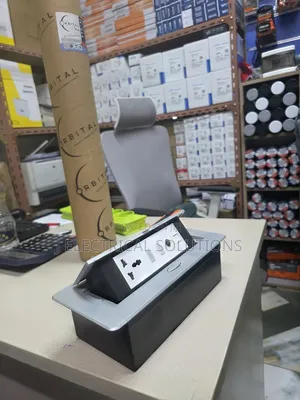 Executive Conference Table Pop-Up Multimedia Power & Data Socket Box