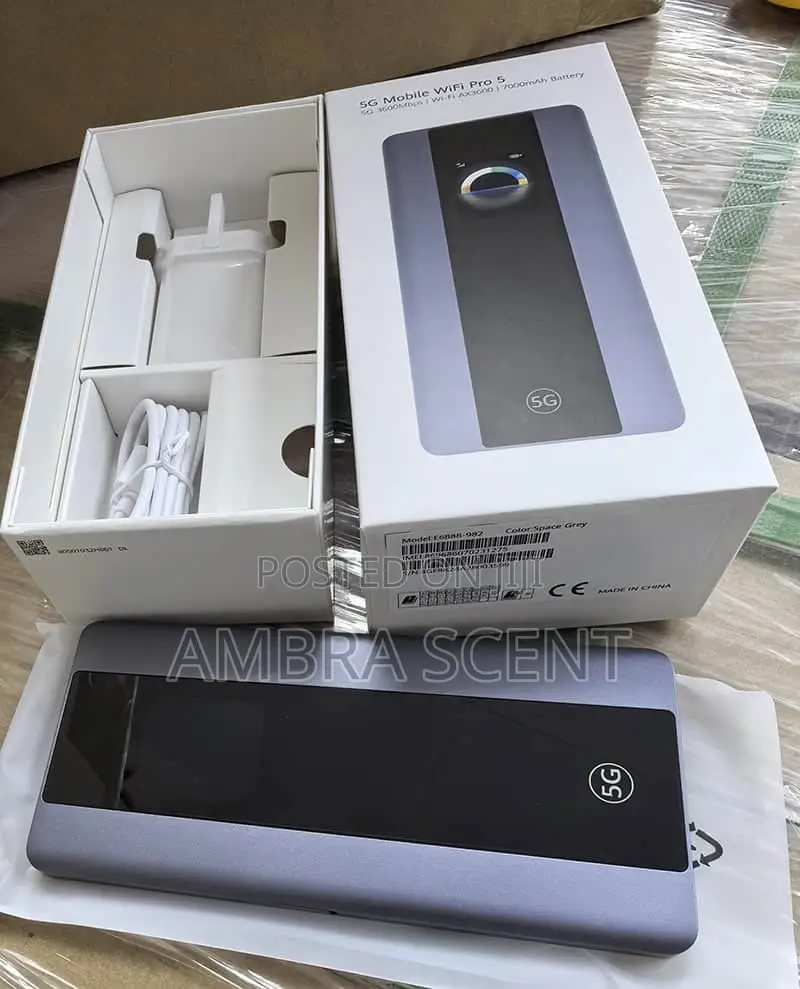 Huawei Mobile WiFi Pro 5 – Ultra-Fast 3600Mbps Portable Pocket WiFi