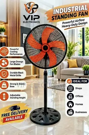 Proud Standing Fan 18 Inch – High-Quality Powerful Cooling Fan