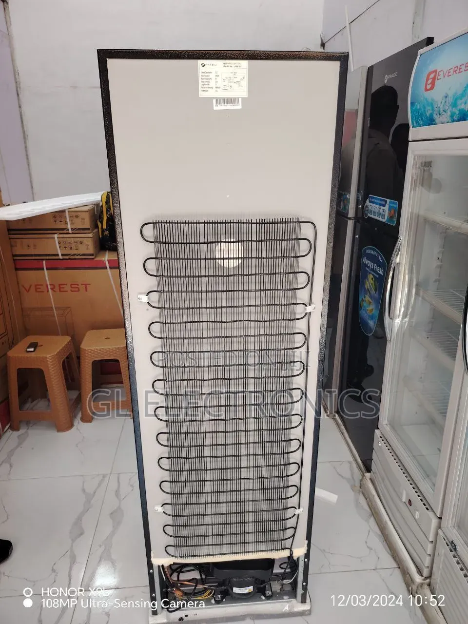 ,Prado Refergrator ,400l