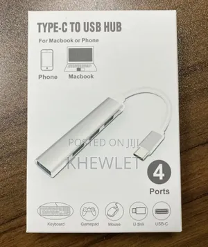 Type-C to USB HUB 4 Ports