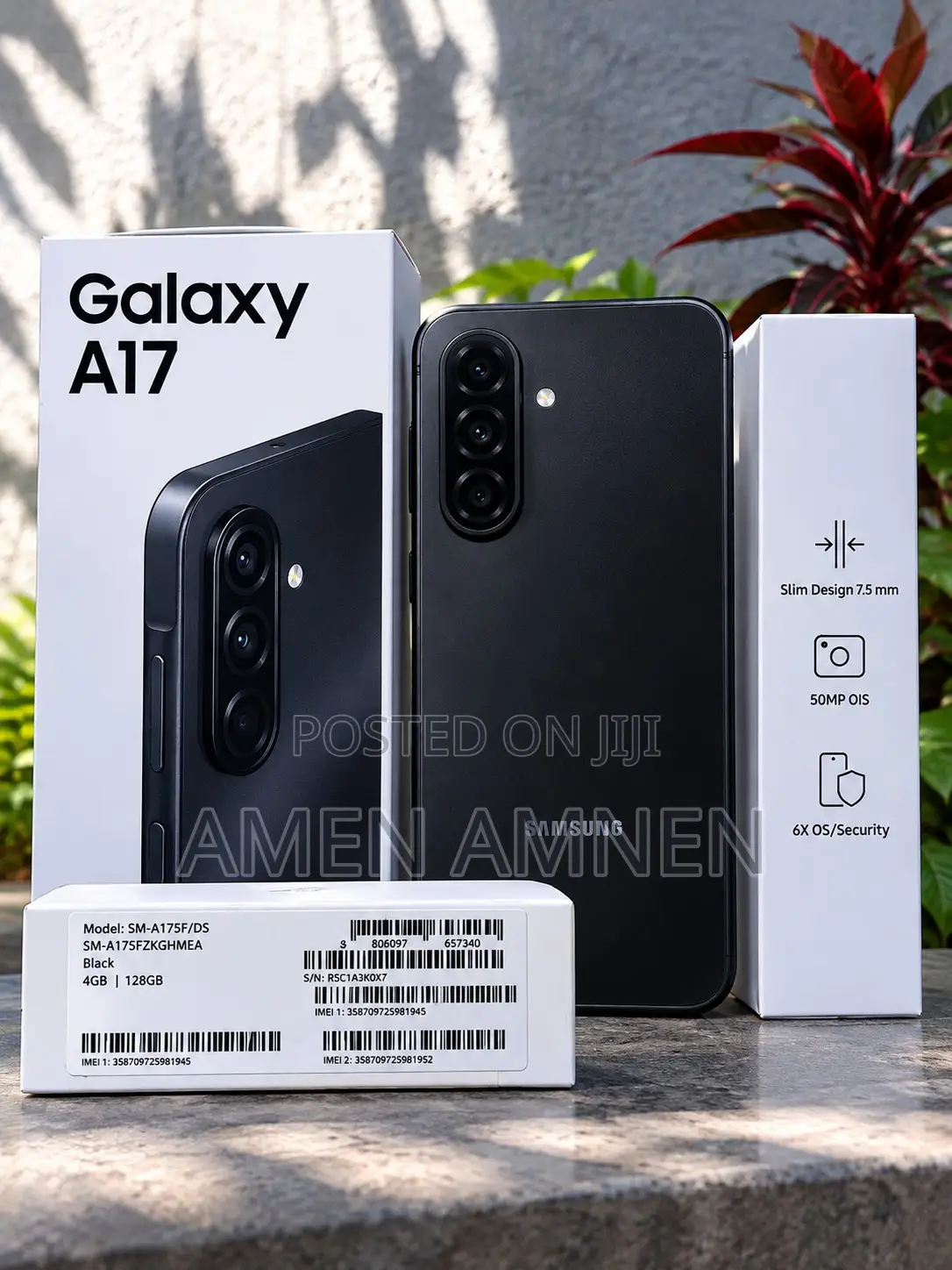 New Samsung Galaxy A17 128 GB Black