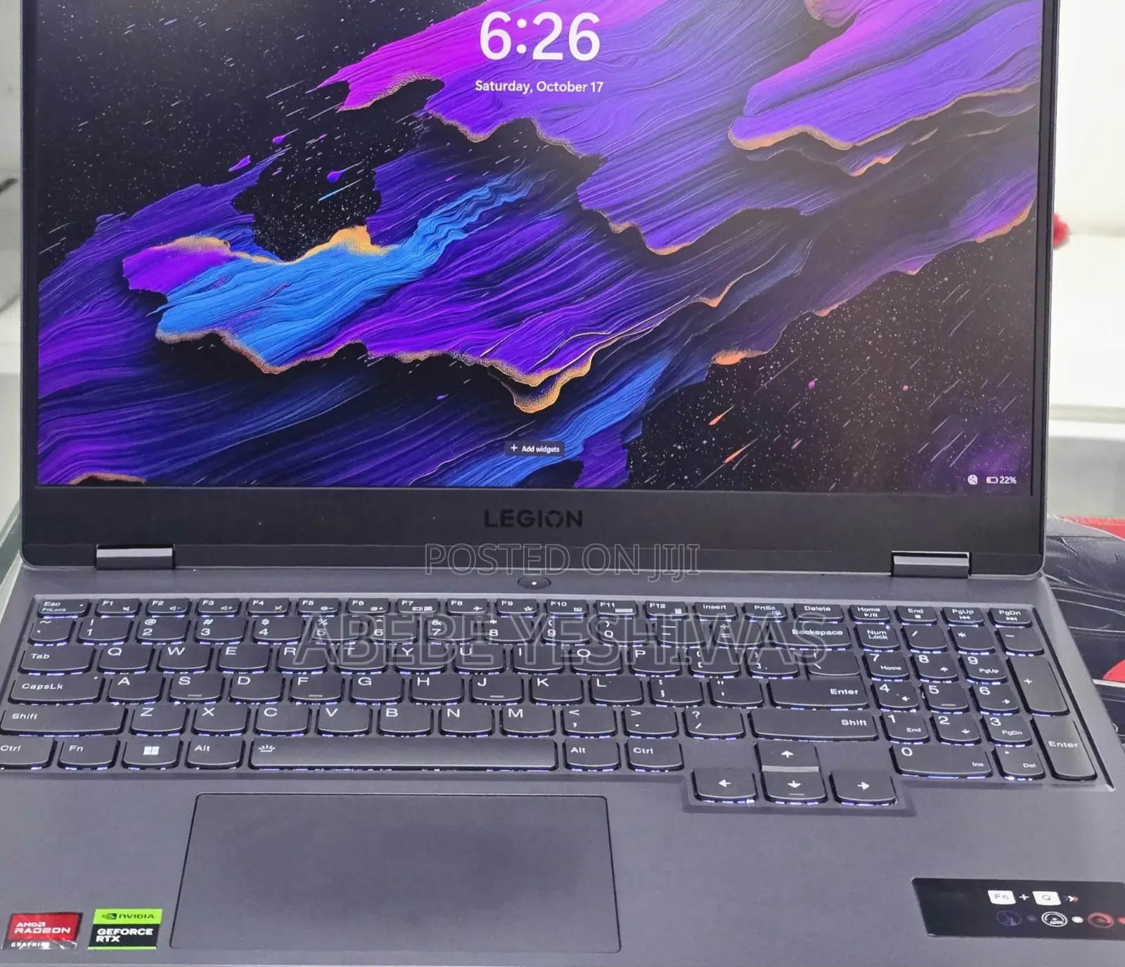 New Laptop Lenovo Legion 5 16GB AMD Ryzen 7 SSD 1T