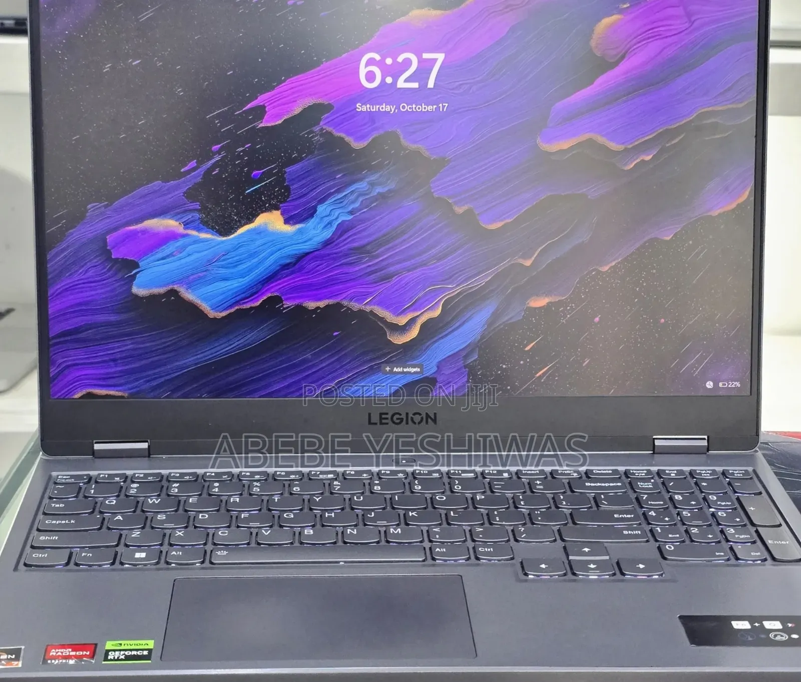 New Laptop Lenovo Legion 5 16GB AMD Ryzen 7 SSD 1T