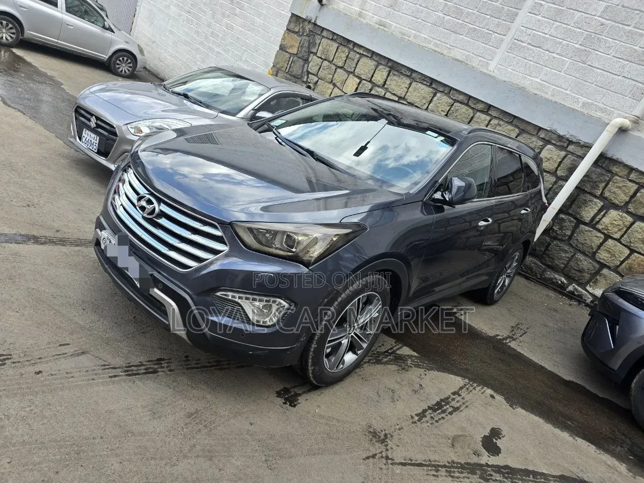 Hyundai Santa Fe 2016 Gray