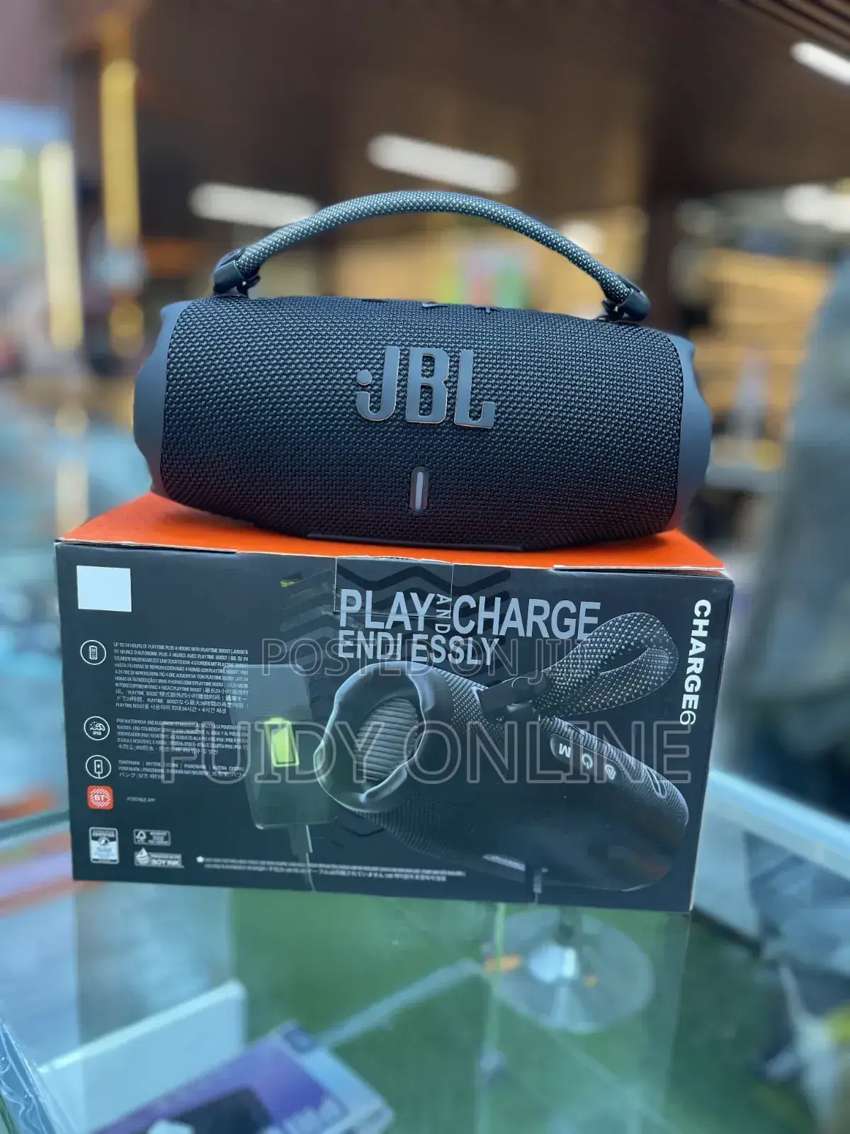 JBL Charge 6 – ፣ ዘመናዊ ዲዛይን!