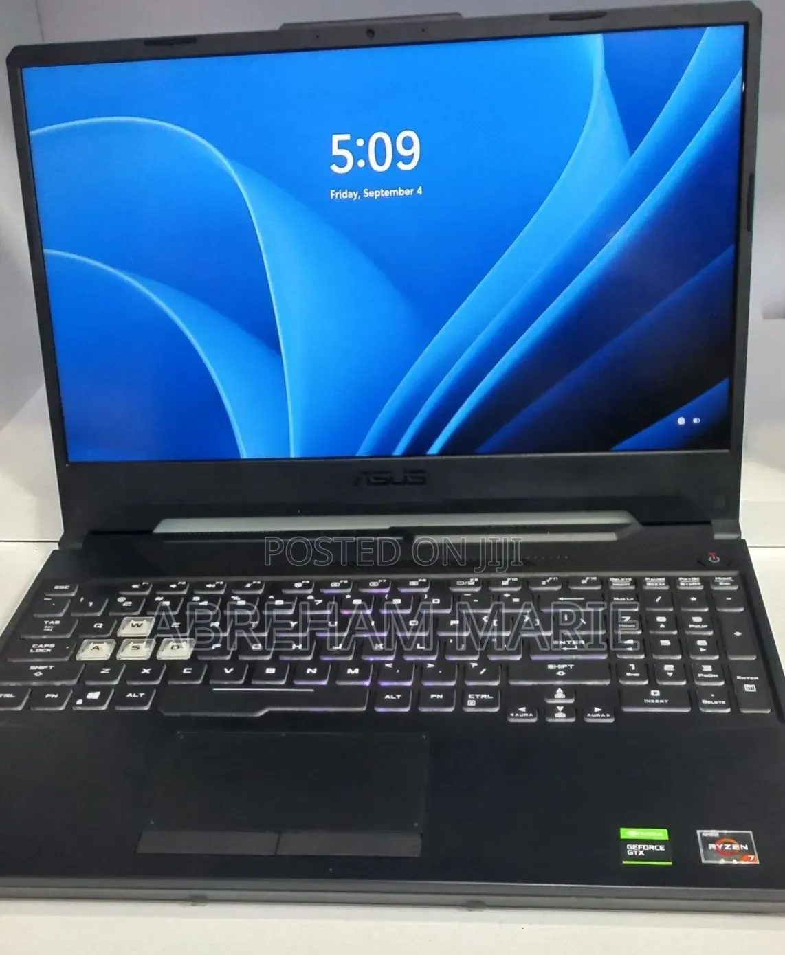 New Laptop Asus TUF Gaming A15 16GB AMD Ryzen 7 SSD 512GB