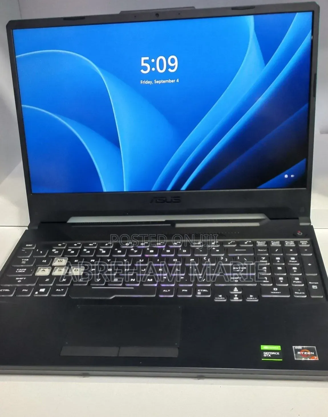 New Laptop Asus TUF Gaming A15 16GB AMD Ryzen 7 SSD 512GB