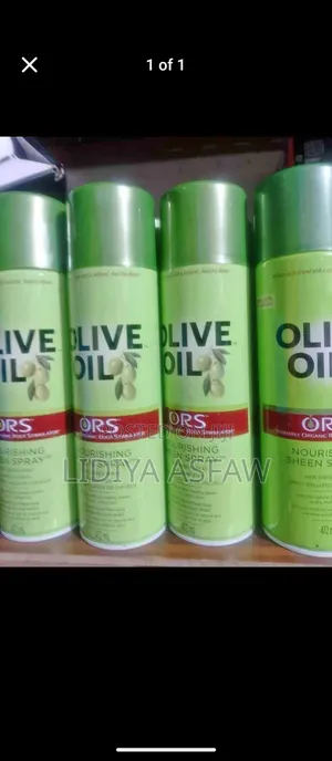 Olive Oil Hair Spray