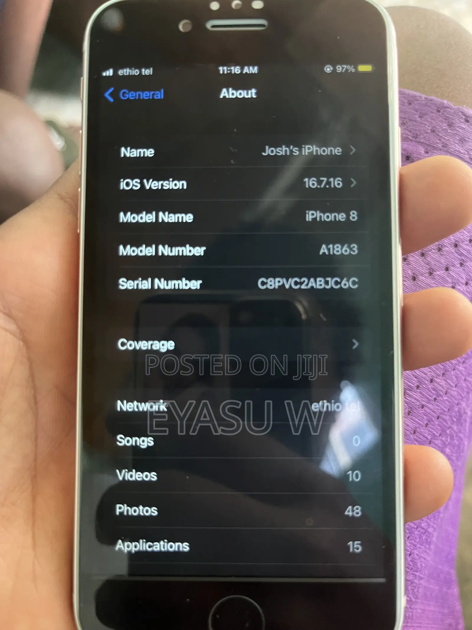 Apple iPhone 8 64 GB Rose Gold
