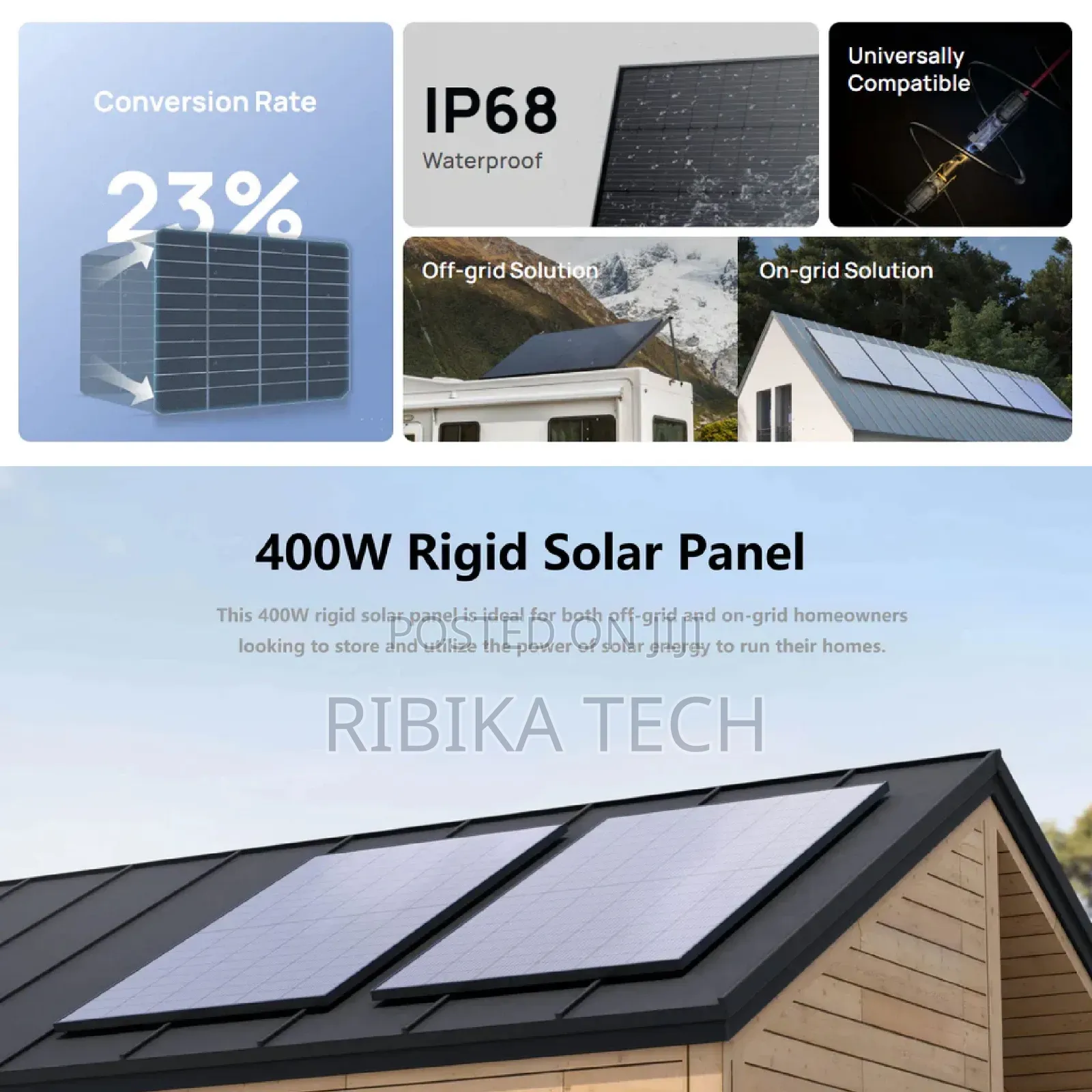 Ecoflow Rigid Solar Panel 400W