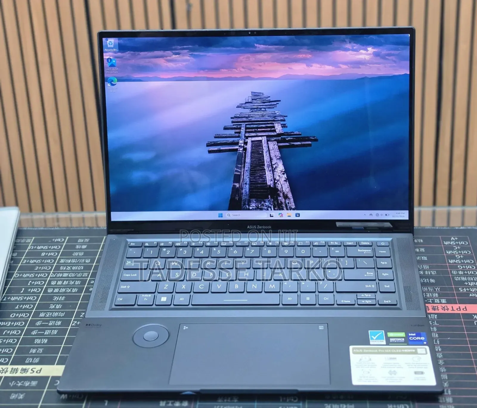 New Laptop Asus Zenbook 15 OLED 32GB Intel Core i9 SSD 1T