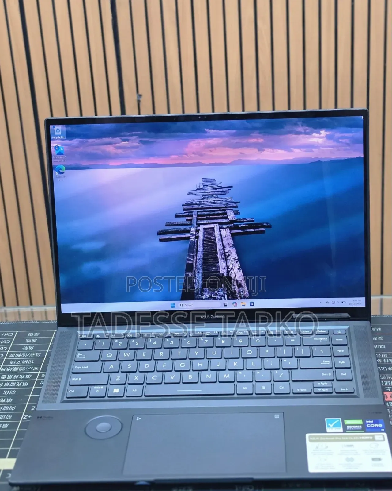 New Laptop Asus Zenbook 15 OLED 32GB Intel Core i9 SSD 1T