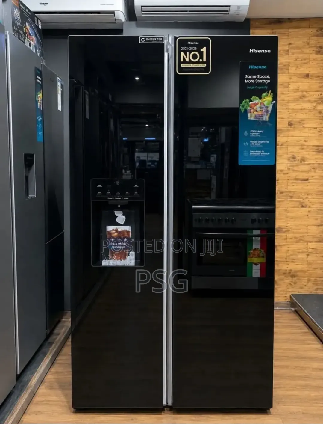 Hisense Two Door Refrigerator 610 Model