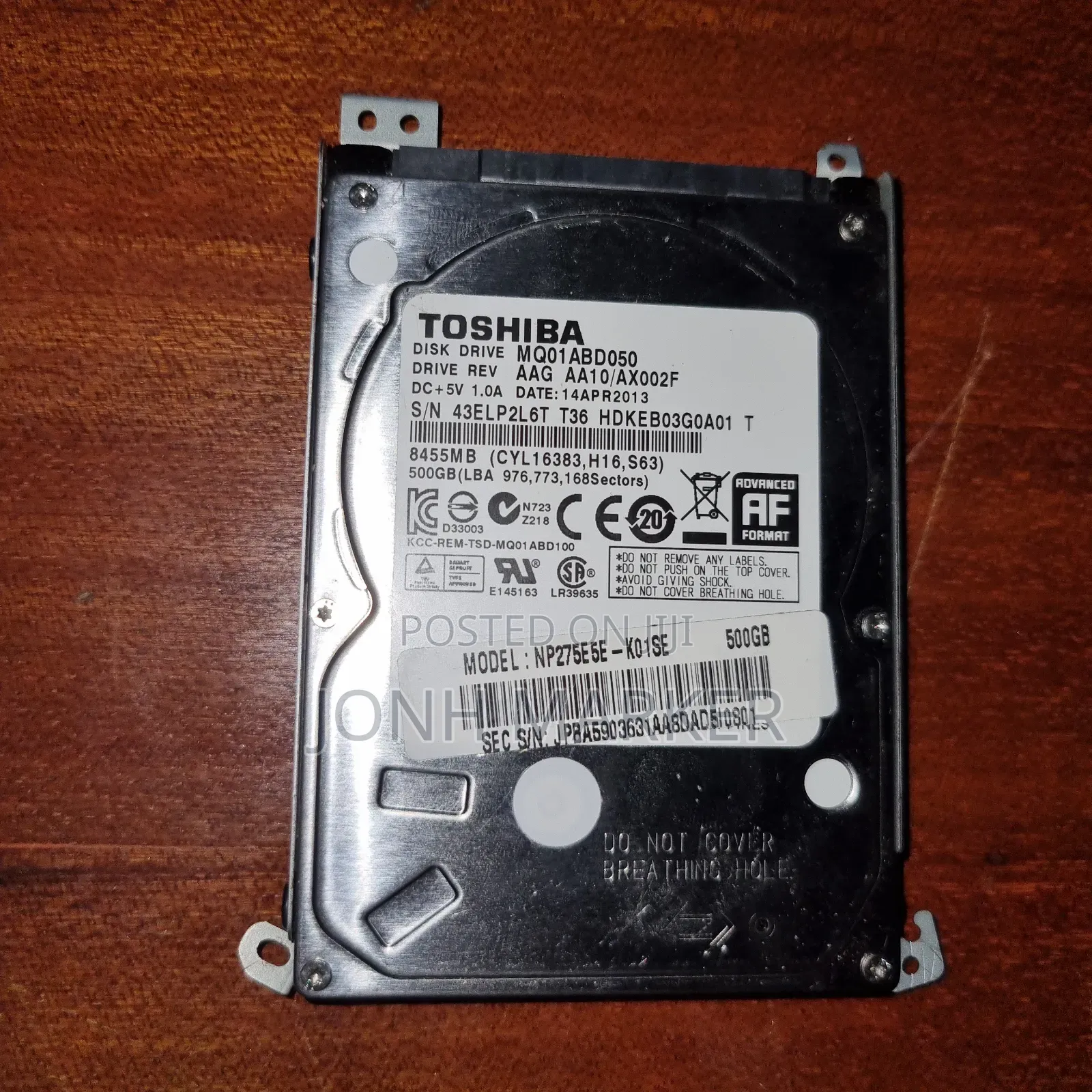500gb HDD Storage