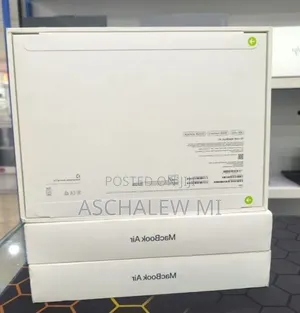 New Laptop Apple MacBook Air 2026 M5 16GB Apple M5 SSD 512GB