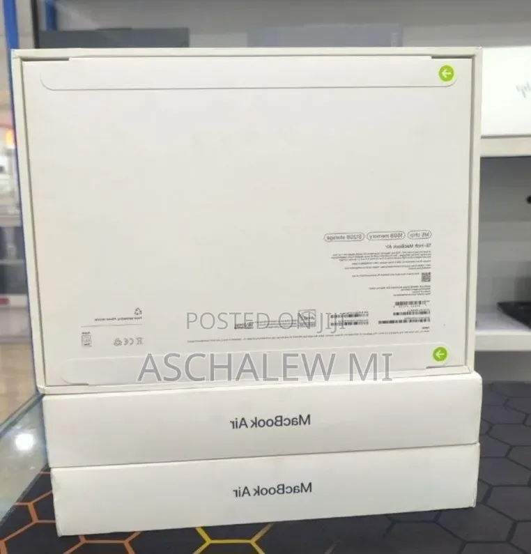 New Laptop Apple MacBook Air 2026 M5 16GB Apple M5 SSD 512GB