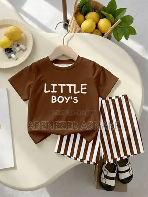 Baby Boy Light Weight Summer Short and T-Shirt Set