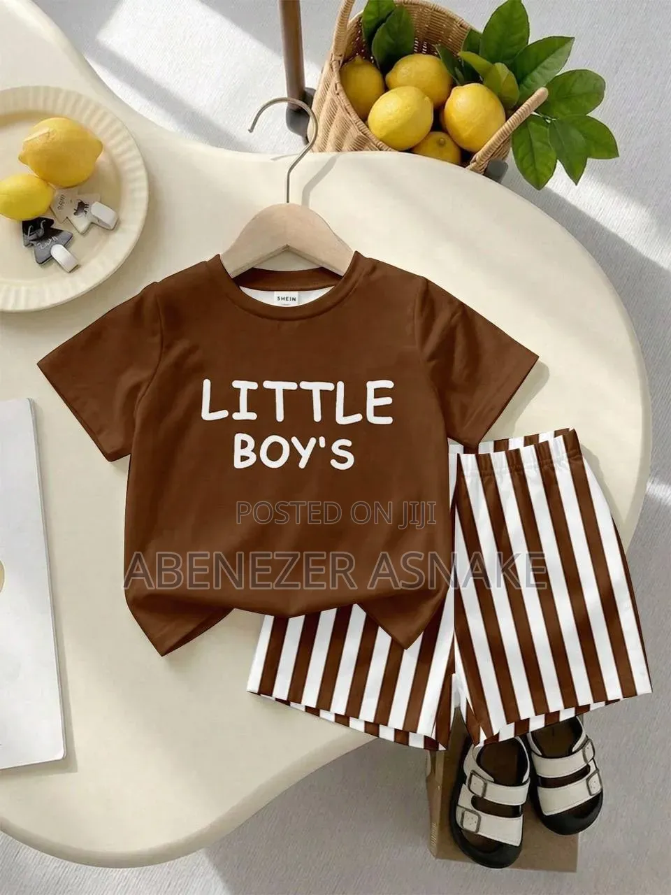 Baby Boy Light Weight Summer Short and T-Shirt Set