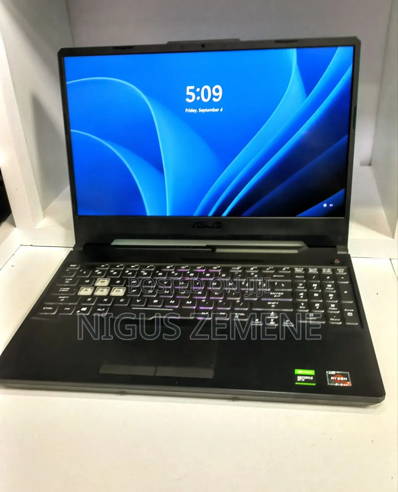 New Laptop Asus TUF Gaming A15 16GB AMD Ryzen 7 SSD 512GB